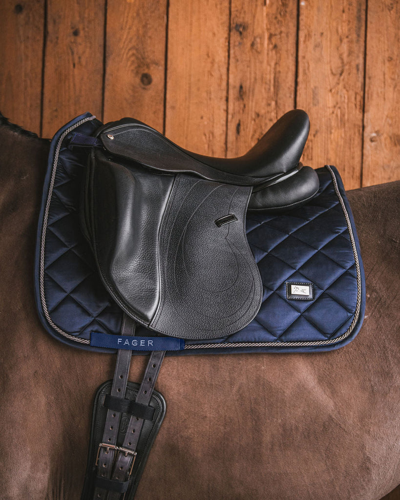 Fager Dressage Saddle Pad Navy