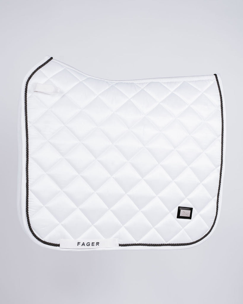 Fager Dressage Saddle Pad White