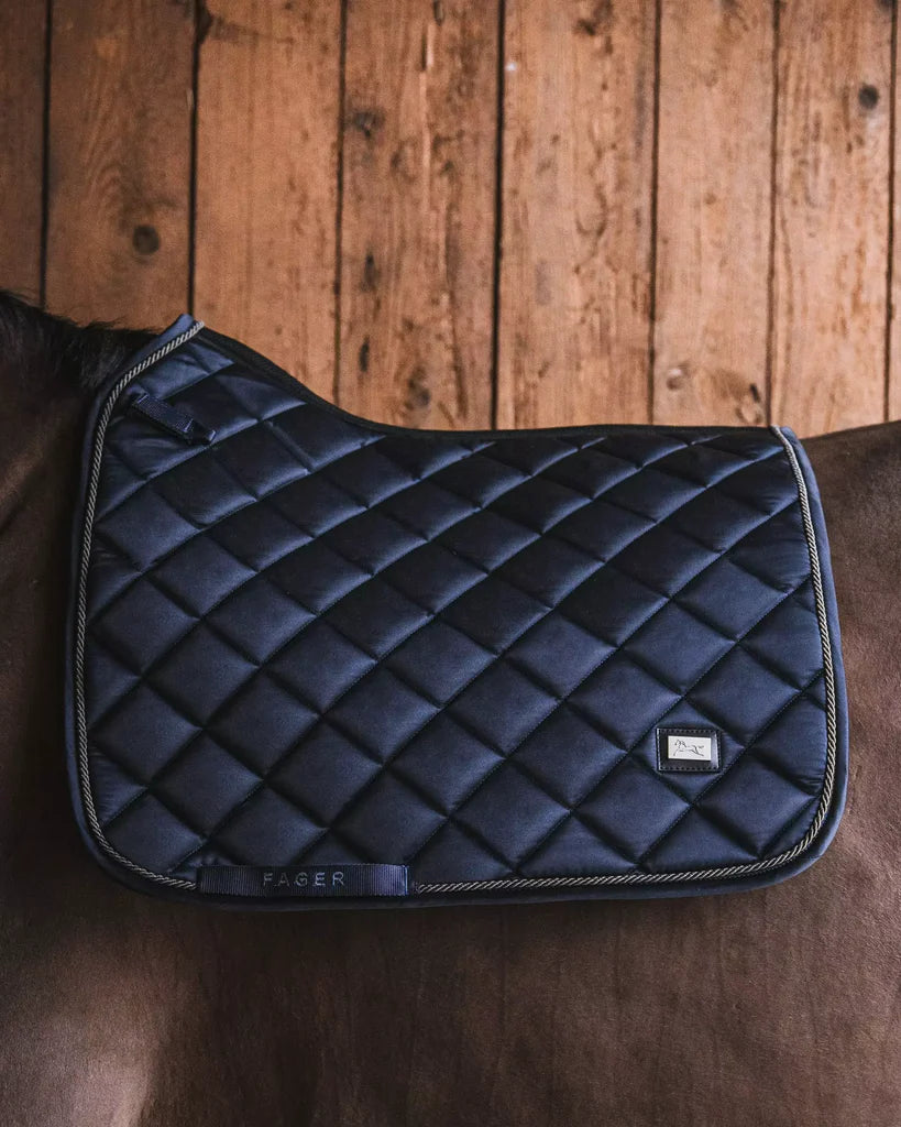 Fager Dressage Saddle Pad Navy