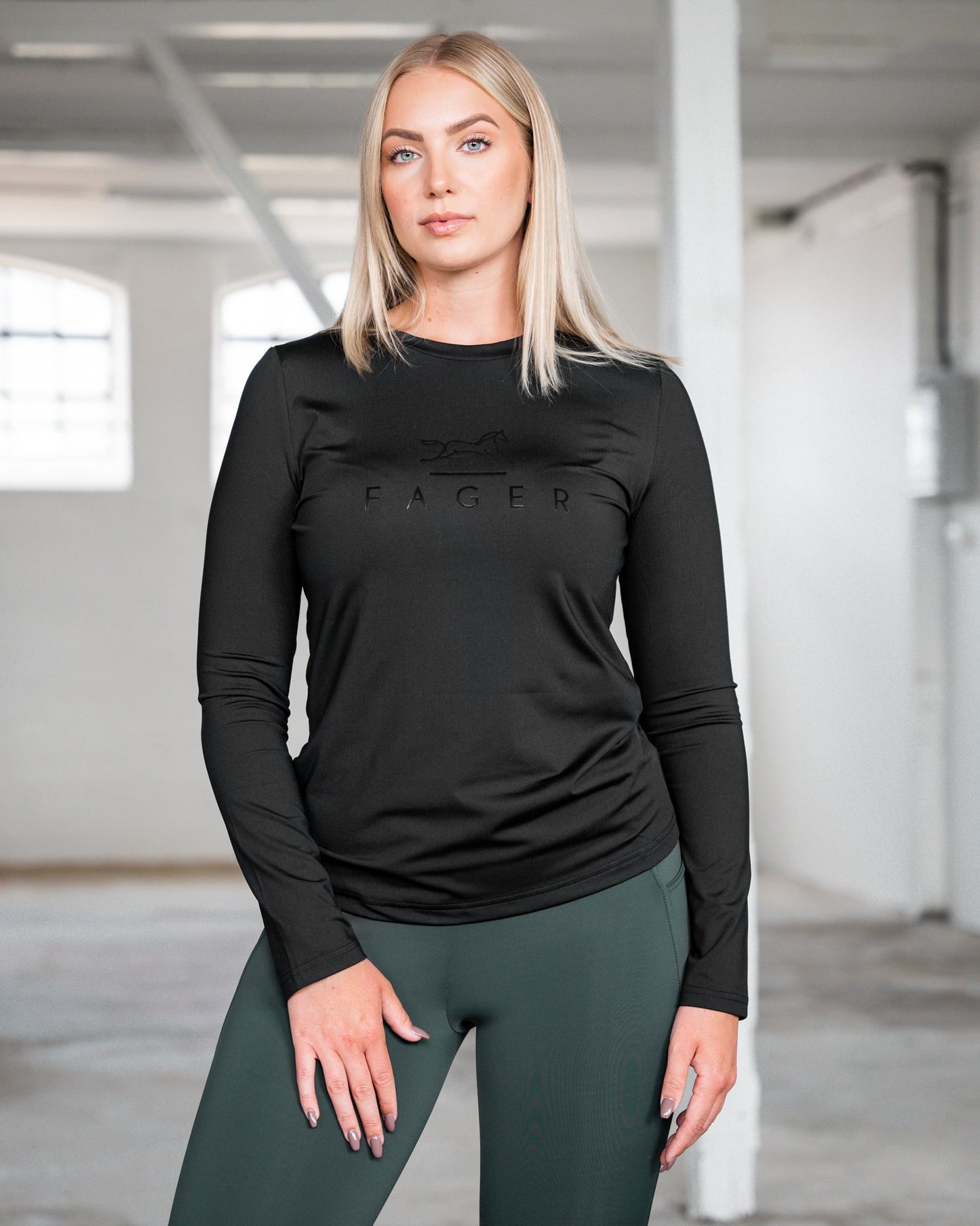 Fager Fia Long Sleeve T-shirt Black