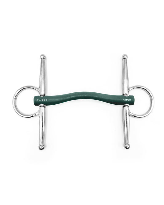 Fager Andrea Soft Rubber Full Cheek Bit | Preorder