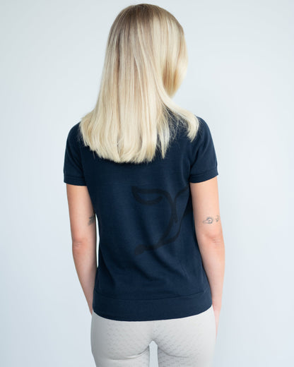 Fager Blake Polo Shirt Navy