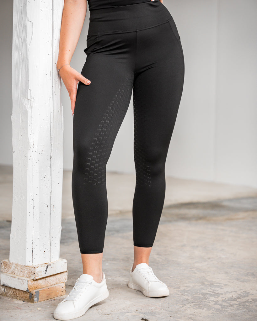 Fager Stella Comfort Leggings Black - Horse Riding & Equestrian Breeches