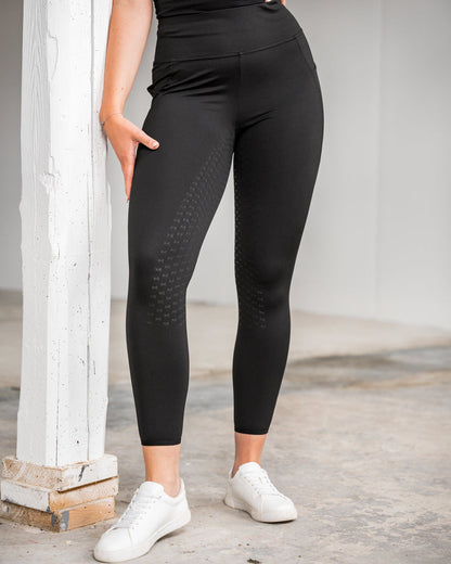 Fager Stella Comfort Leggings Black - Horse Riding & Equestrian Breeches