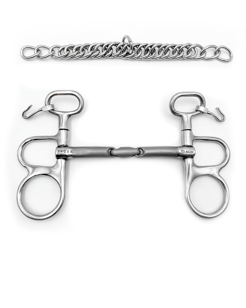 Fager Lucas Sweet Iron Double Jointed Butterfly Bit