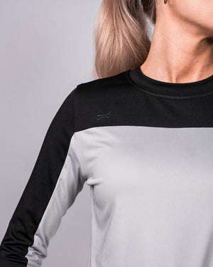 Fager Nicky Long Sleeve T-Shirt Black/Grey