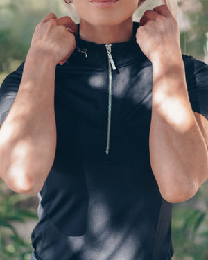 Fager Emma Short Sleeve Black