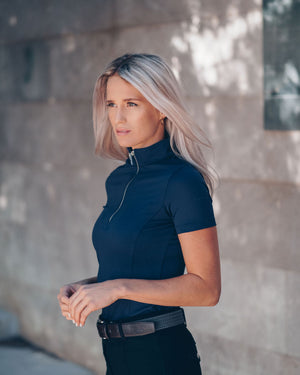 Fager Emma Short Sleeve Navy