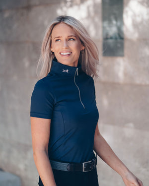 Fager Emma Short Sleeve Navy