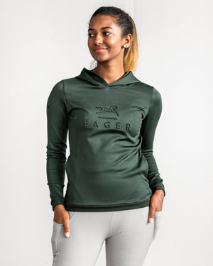 Open image in slideshow, Fager Polly Hoodie Green
