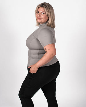 Fager Emma Short Sleeve Grey
