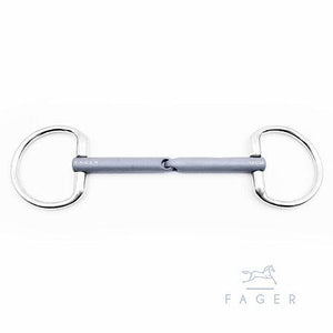 Fager Madeleine Titanium Single Joint Bradoon Fixed Ring