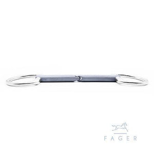Fager Madeleine Titanium Single Joint Bradoon Fixed Ring