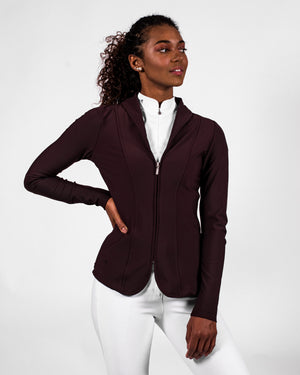 Fager Rebecca Show Jacket Burgundy